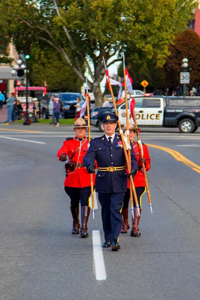 Setembro 2017 British Columbia Law Enforcement Memorial Service Marcha Anual — Fotografia de Stock