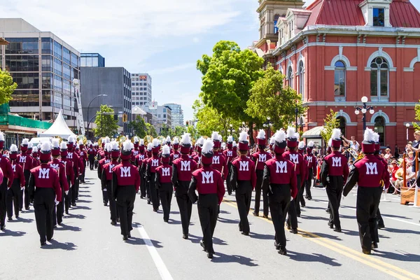 Victoria Canadá Mayo Desfile Más Grande Victoria Que Atrae Más — Foto de Stock