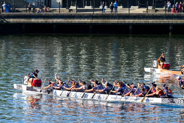 Victoria Canada Agosto Annuale Victoria Dragon Boat Festival Uno Dei — Foto Stock