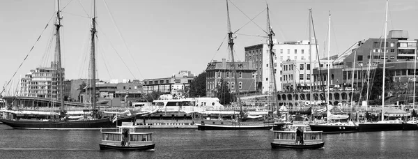 Victoria Canada September 2017 Inner Harbor Panorama — ストック写真