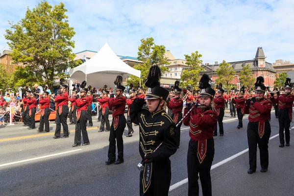 Вікторія Канада Травня Найбільший Парад Вікторії Залучення Понад 100 000 — стокове фото