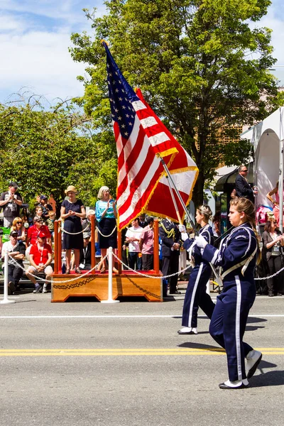 Victoria Canada Mai Victorias Größte Parade Die Weit Über 100 — Stockfoto