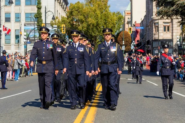 Září 2017 British Columbia Law Enforcement Memorial Service Výroční Pochod — Stock fotografie