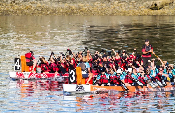 Victoria Canada Aug Ετήσιο Victoria Dragon Boat Festival Ένα Από — Φωτογραφία Αρχείου