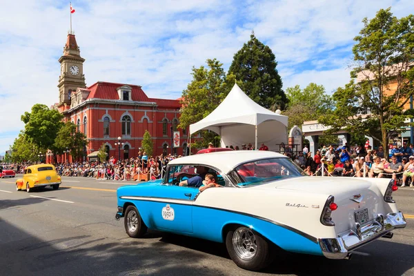 Victoria Canada Aug 2017 Exotische Import Automobile Werden Beim Jährlichen — Stockfoto