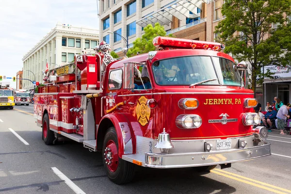 Victoria Canada Mei Victoria Grootste Parade Het Aantrekken Van Meer — Stockfoto