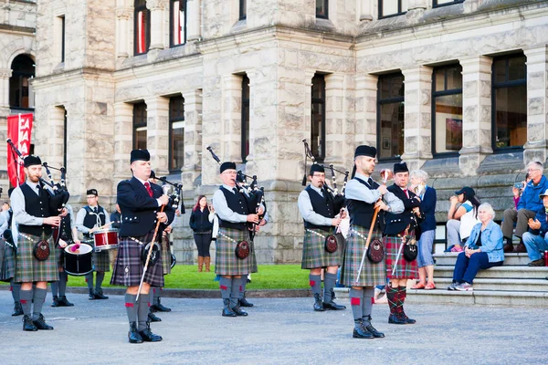 Victoria Canada Травня 2017 Victoria Highland Games Celtic Festival Стартують — стокове фото