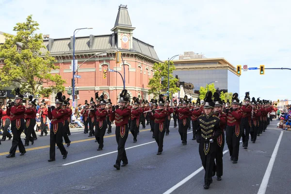 Victoria Canada Μάιος Μεγαλύτερη Παρέλαση Της Βικτώριας Και Προσελκύει Πάνω — Φωτογραφία Αρχείου