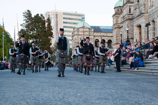 Victoria Canada Května 2017 Victoria Highland Games Keltic Festival Zahajuje — Stock fotografie