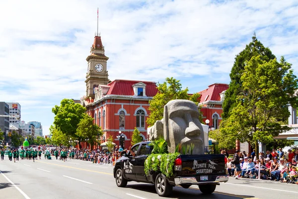 Victoria Canada Mei Victoria Grootste Parade Het Aantrekken Van Meer — Stockfoto