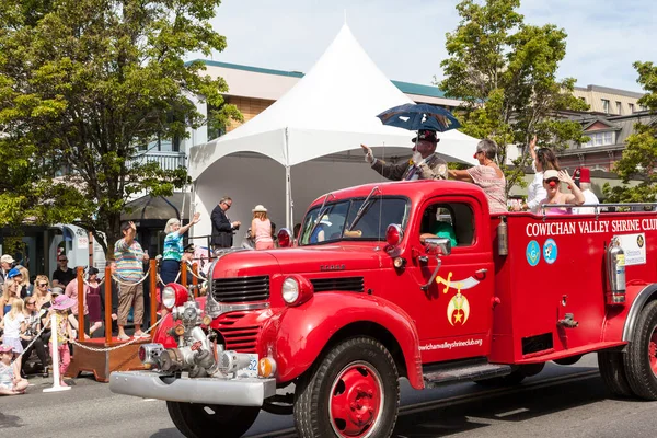 Victoria Canada Mei Victoria Grootste Parade Het Aantrekken Van Meer — Stockfoto