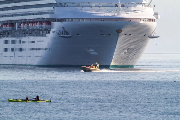 Victoria Canadá Mayo 2016 Cada Año Cientos Cruceros Atracan Durante — Foto de Stock