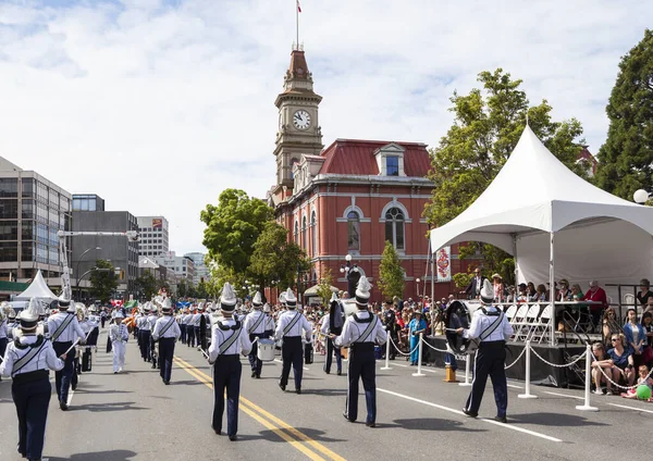 Victoria Canada Mei Victoria Grootste Parade Het Aantrekken Van Meer — Stockfoto