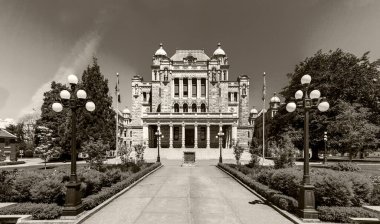  Victoria BC 'deki hükümet binası.