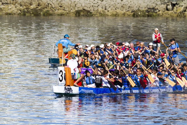 Victoria Canada Aug Ετήσιο Victoria Dragon Boat Festival Ένα Από — Φωτογραφία Αρχείου