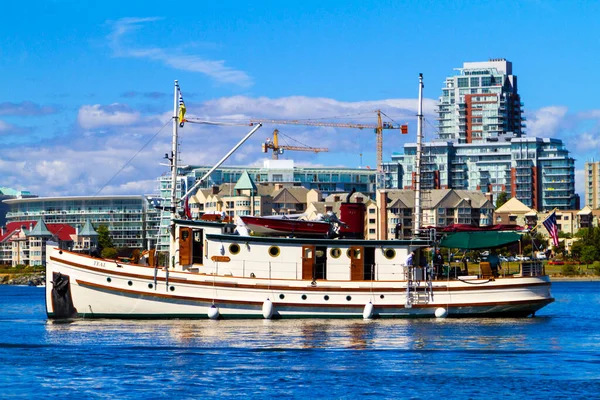 Victoria Canadá Setembro 2017 Festival Anual Barco Clássico Victoria — Fotografia de Stock