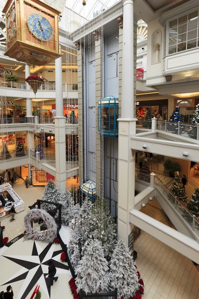 Victoria Canada November 2016 View Christmas Bay Center Arcade Shopping — ストック写真