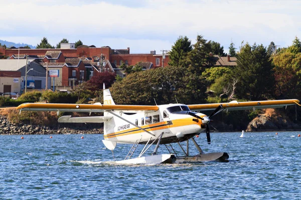 Victoria Canada Jun 2019 Harbor Air Float Plane Inner Harbor — Stock Fotó