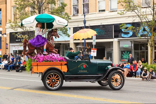 Victoria Canadá Mayo 2017 Victoria Day Parade Douglas Street — Foto de Stock