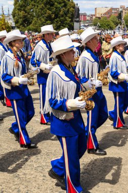 Victoria, British Columbia, 17 Haziran 2019: Victoria, Kanada 'da AID etkinliği