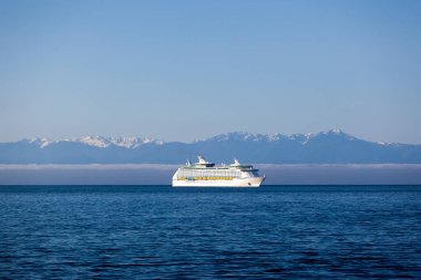 Victoria, BC, Kanada - 2 Mayıs 2016: Victoria Yolcu Gemisi