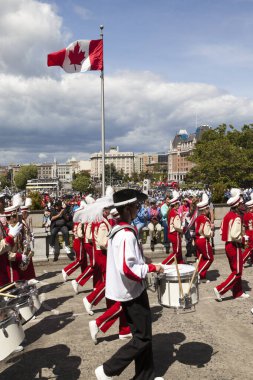 Victoria, British Columbia, 17 Haziran 2019: Victoria, Kanada 'da AID etkinliği