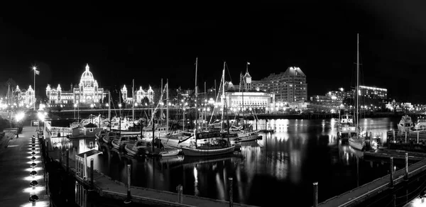 Victoria Przed Naszą Erą Kanada 2016 Wewnętrzny Port Victorią Tle — Zdjęcie stockowe