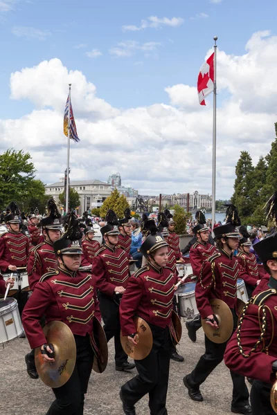 Victoria British Columbia Червня 2019 People Aid Event Victoria Canada — стокове фото