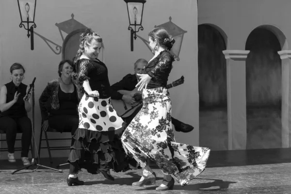 Victoria Flamenco Festival Women Dancing Stage Victoria Canada — Stock Photo, Image