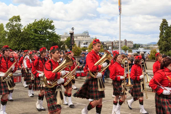 Victoria British Columbia Juni 2019 Mensen Aid Evenement Victoria Canada — Stockfoto