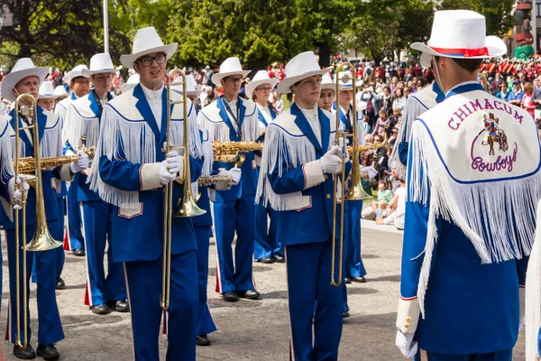 Victoria British Columbia 2019 Június Emberek Aid Rendezvényen Victoriában Kanadában — Stock Fotó