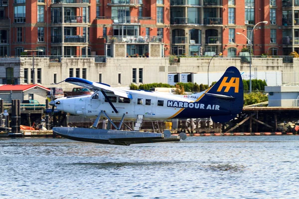 Victoria Canadá Junho 2019 Harbor Air Float Plane Inner Harbor — Fotografia de Stock