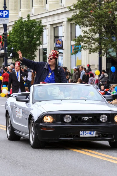 Victoria Canada Mei 2017 Victoria Day Parade Langs Douglas Street — Stockfoto