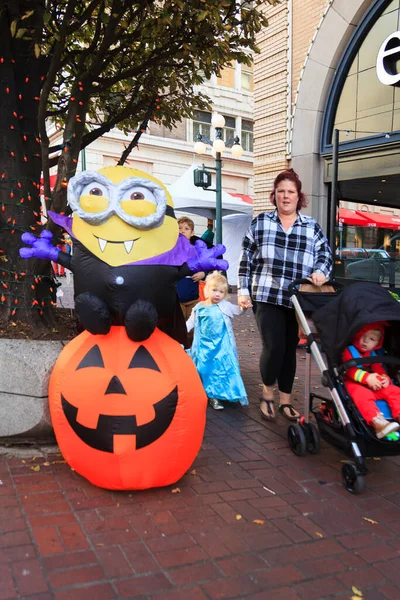 Victoria British Columbia Canada Oct 2017 Unidentified Participants Dressed Character — Fotografia de Stock