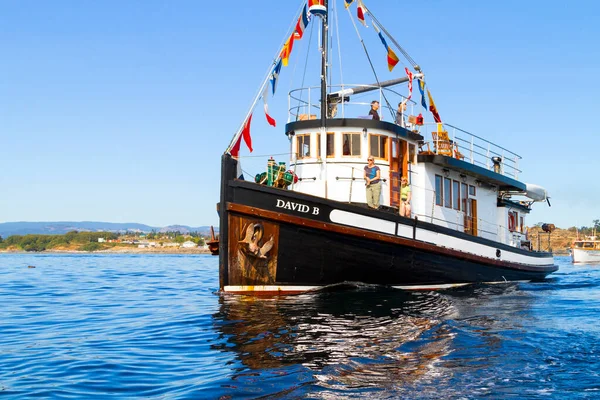 Barco Pesca Mar — Foto de Stock