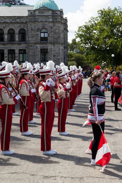 Victoria British Columbia June 2019 People Aid Event Victoria Canada — Stock Photo, Image