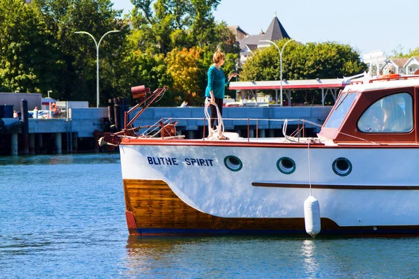 Victoria Kanada September 2017 Jährliches Victoria Classic Boat Festival — Stockfoto