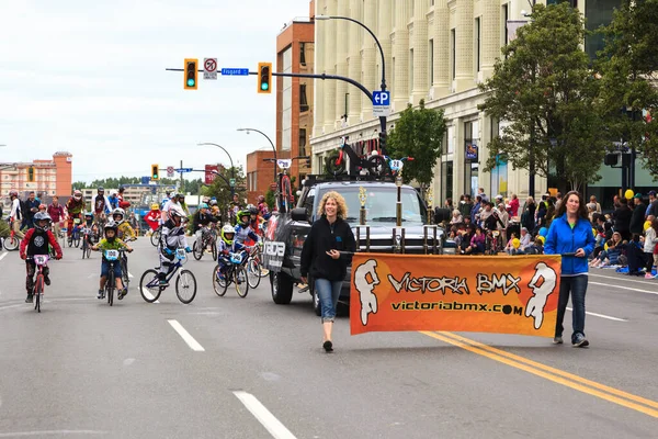 Victoria Kanada Května 2017 Victoria Day Parade Douglas Street — Stock fotografie