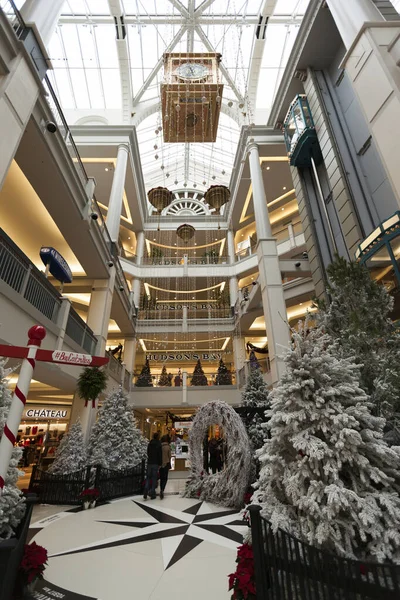 Victoria Canada November 2016 View Christmas Bay Center Arcade Shopping — Fotografia de Stock