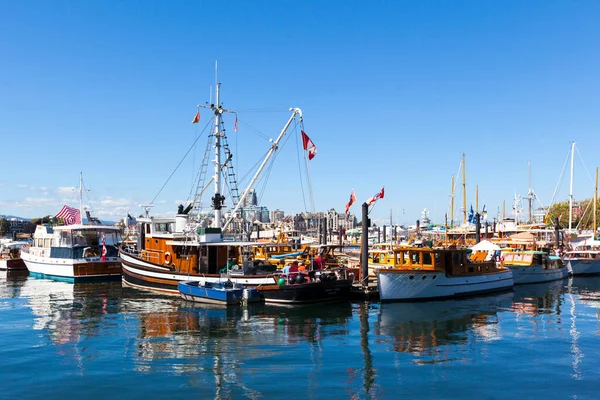 Vacker Utsikt Över Vackra Hamnlandskap — Stockfoto