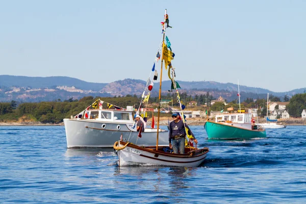 Fischerboot Auf Dem Meer — Stockfoto