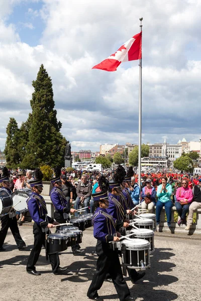 Victoria Columbia Britannica Giugno 2019 Manifestazione People Aid Victoria Canada — Foto Stock