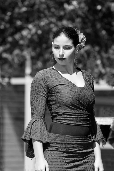 Victoria Flamenco Festival Ženy Tančí Jevišti Victoria Kanada — Stock fotografie