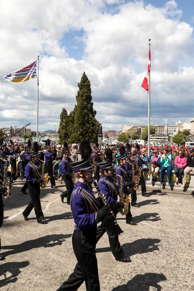 Victoria British Columbia Червня 2019 People Aid Event Victoria Canada — стокове фото