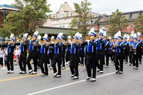 Victoria Canada Maj Victorias Største Parade Tiltrække Langt 100 000 - Stock-foto