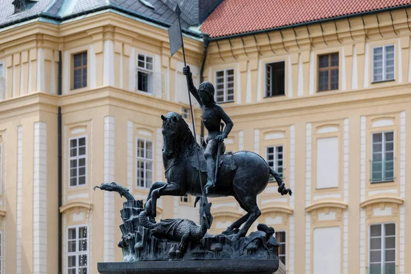 The statue of St. George the Victorious, the most ancient sculpture on the territory of the Czech Republic