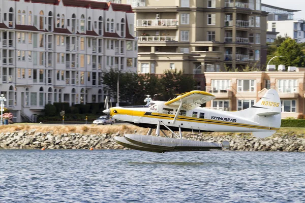 Victoria Canada Jun 2019 Harbor Air Float Plane Inner Harbor — Fotografia de Stock