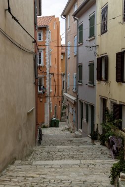 view of ancient architecture of old city at sunny day 