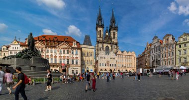 Prague, Czech Republic - June 09. 2018: Church of Our Lady in front of Tyn .