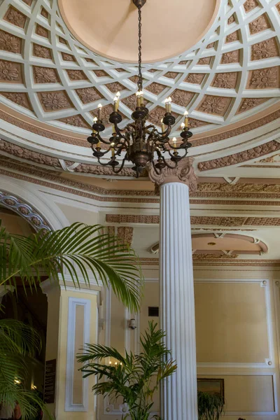 Interior View Beautiful Hotel Hall — Stock Photo, Image